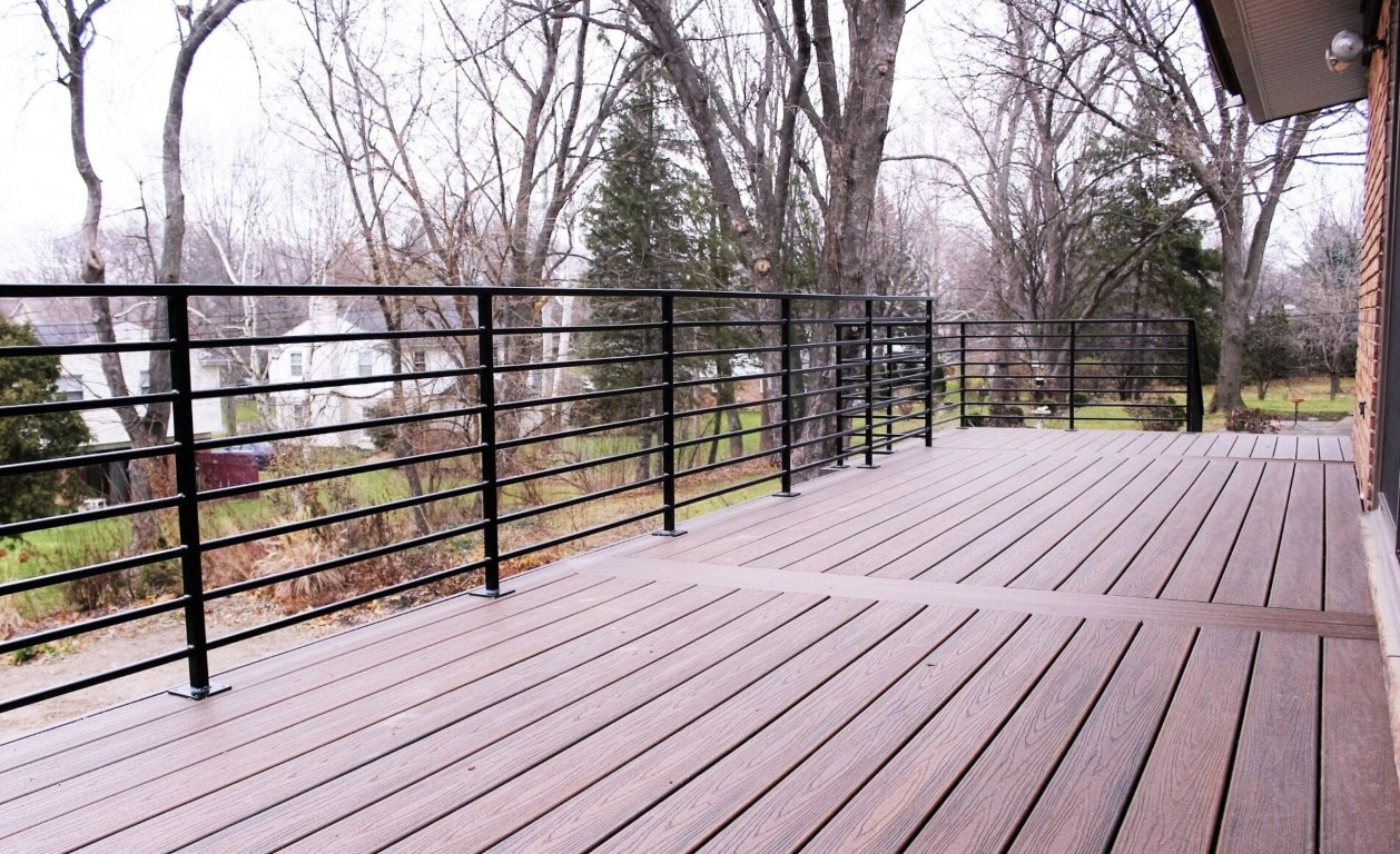 Deck railings, stairs, and safety upgrades